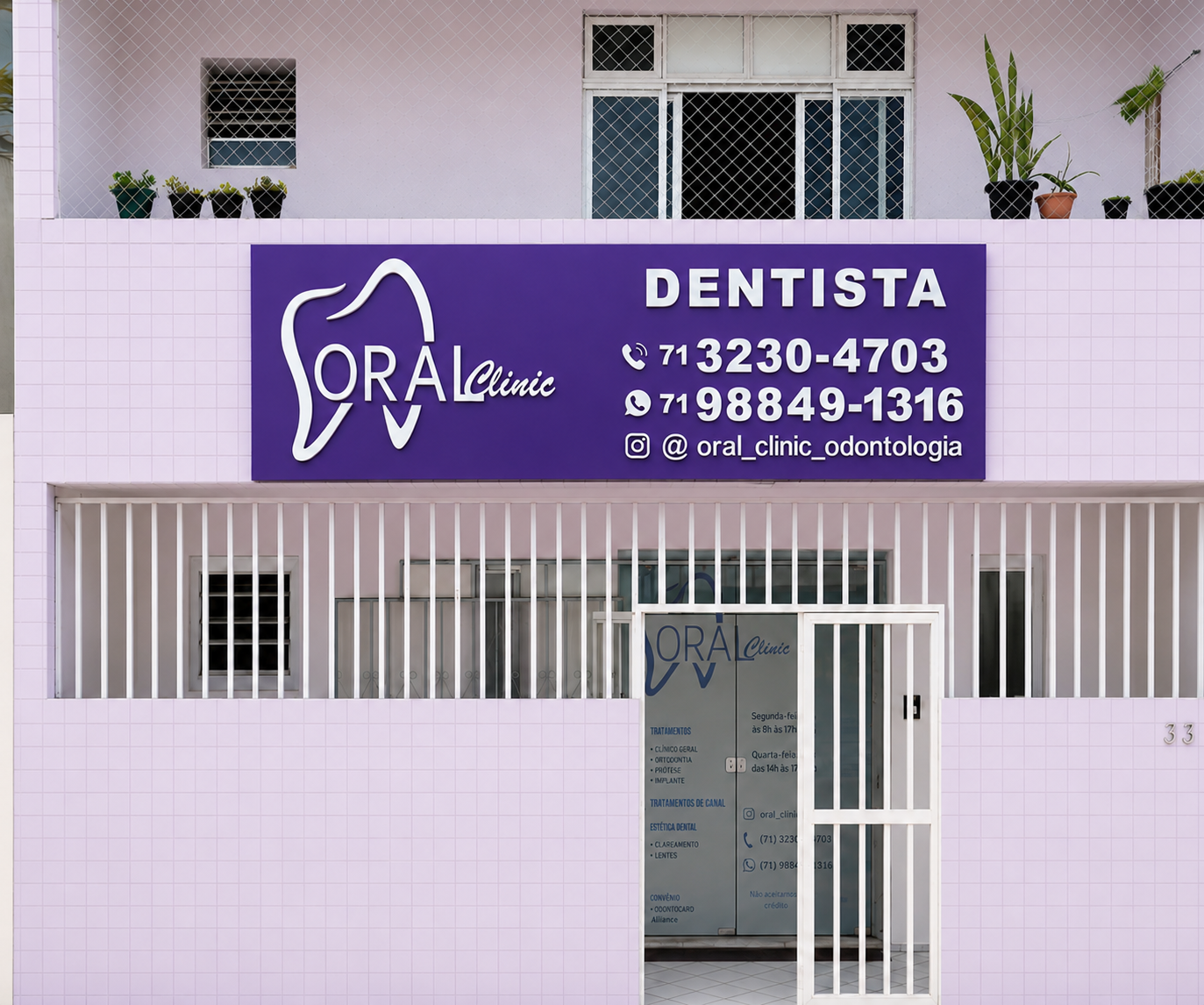 Fachada e Recepção